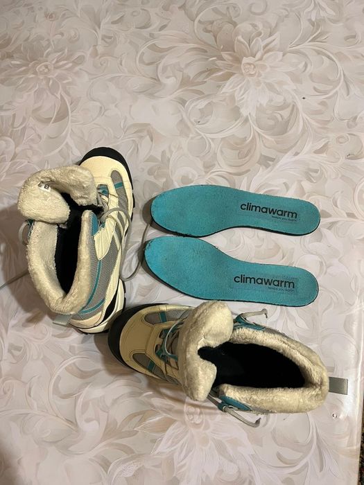 Adidas кожаный зимний