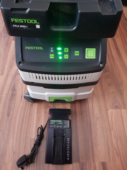 Festool CTLC MIDI 1,aspirator pe acumulatori, impecabil.