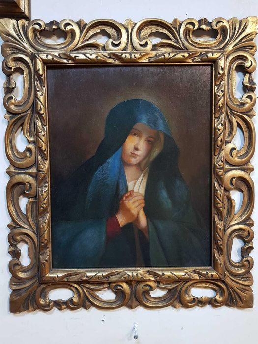 Tablou vechi,pictura in ulei