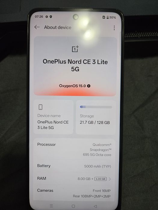 OnePlus Nord CE 3 lite 5g