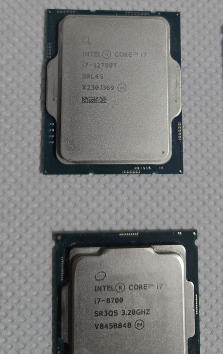 Procesoare Intel 8700 9700 12700t xeon