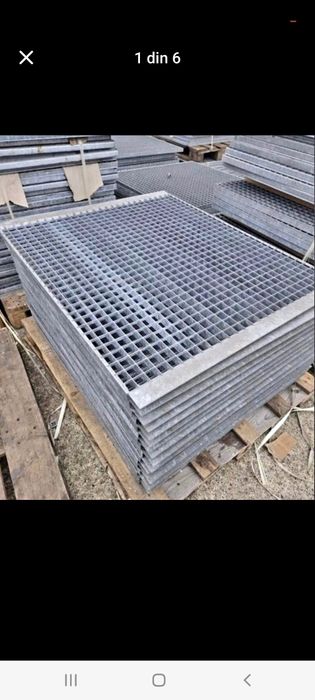 Gratare ( grilaje) metalice galvanizate ideale pentru trepte și spălăt