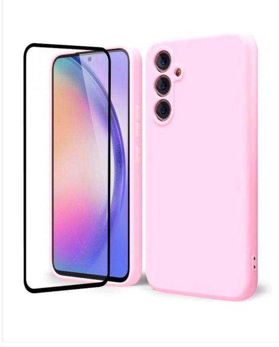 Samsung A17/A04S/A05S/A26/A36/A56 Husa X LEVEL Catifea + Folie Sticla