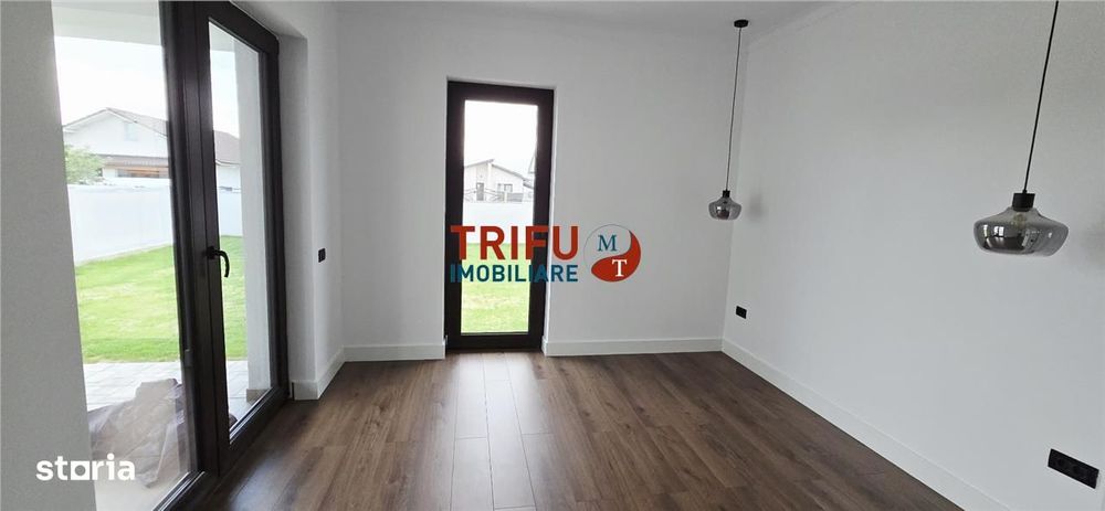 Casă individuală modernă la cheie, 4 camere, panouri solare 6kW – Zona