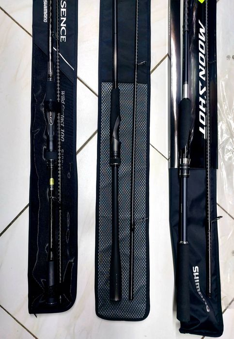 Въдица Shimano 21 Moonshot ,Diаluna,Exsence Genos