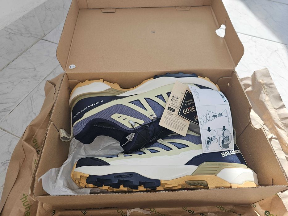 Туристически обувки SALOMON X Ultra 360 Edge Gore-Tex L47816600 Син
