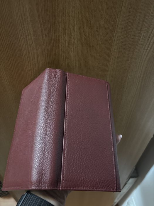 Portofel piele naturală nou negru sau roșu