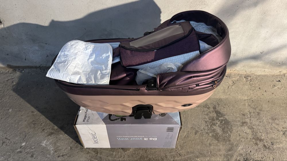 Cărucior copii 3 în 1 CHANTAL PRO Set complet