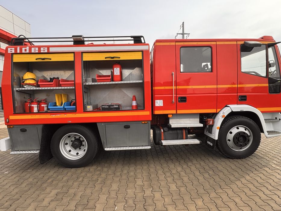 Mașina de Pompieri IVECO, 3000 L, echipata și înmatriculată
