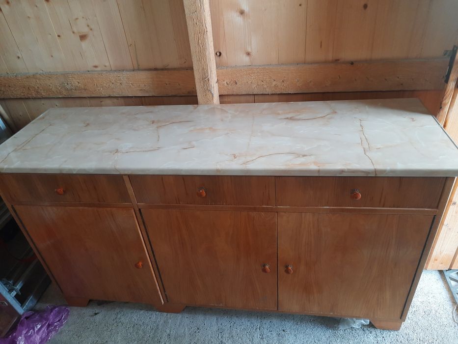 corp bucatarie din pal si furnir