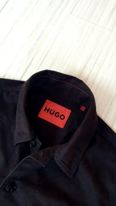 Hugo Boss HUGO S / M ролет - Есен ОРИГИНАЛ! Мъжко Яке - Тип Риза