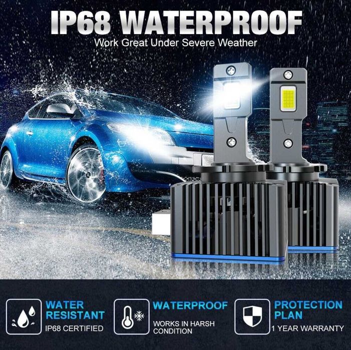 Becuri LED D2S D2R 50000LM set 2buc