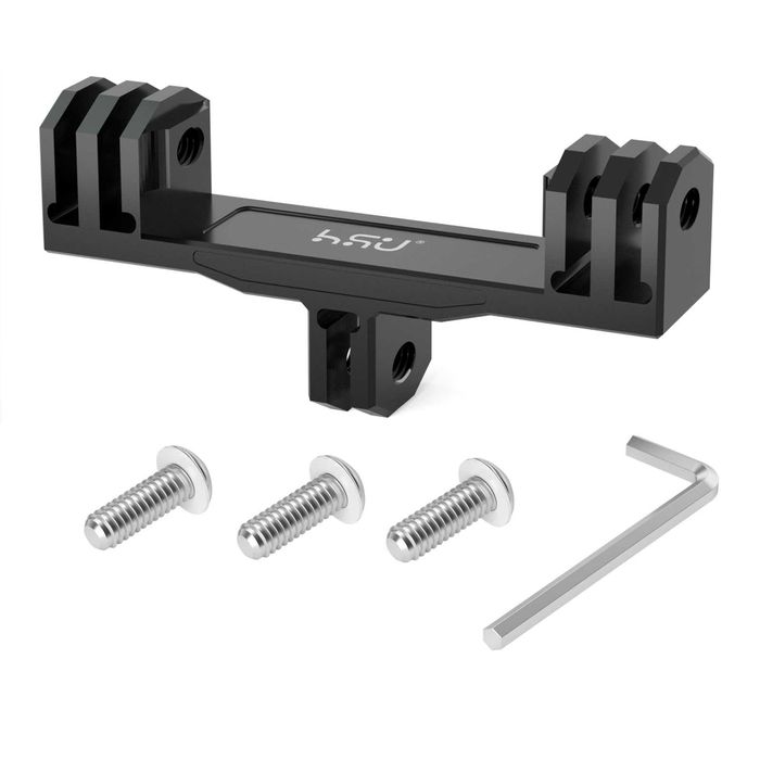 Suport dublu HSU pentru camere de acțiune GoPro / Insta360 / Osmo Action