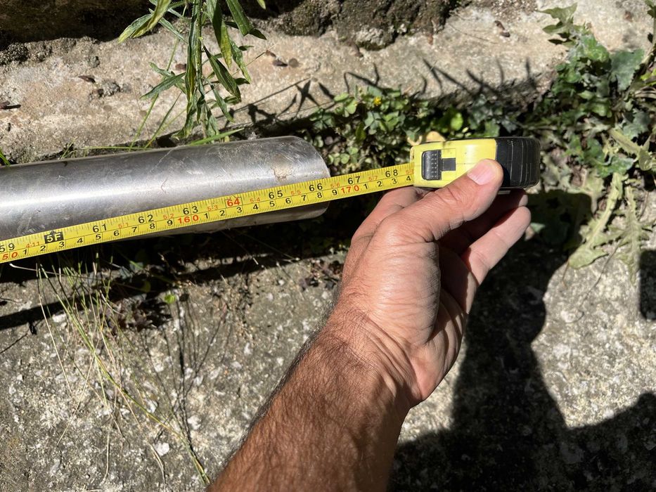 Тръба неръждавейка / Предна броня Toyota Land Cruiser 70