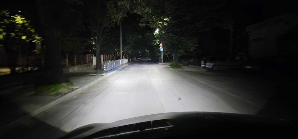 Рециклирани фарове с BI- LED лупи Мерцедес МЛ  Mercedes ML Face W 164