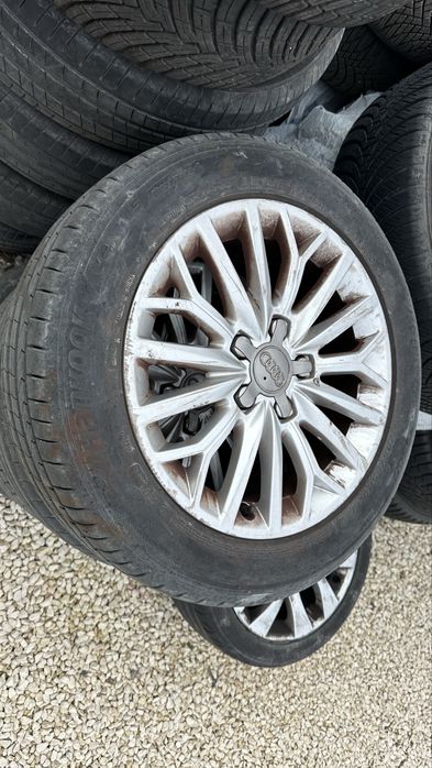 Оригинални джанти audi ronal 16-ки с гуми и капачки audi a3