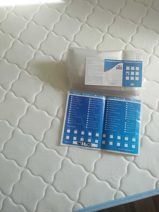 Нов матрак ФЛЕКСО-19см.