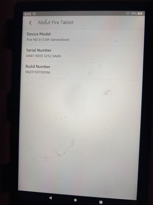 Amazon fire 8 tablet 12th generation