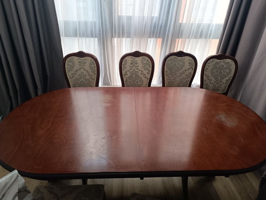 Стол и стулья 12шт