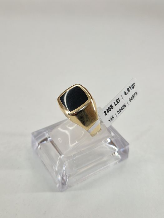 Inel Barbatesc Aur 14k Greutate 4.91g Marimea 62g Garantie!#58405