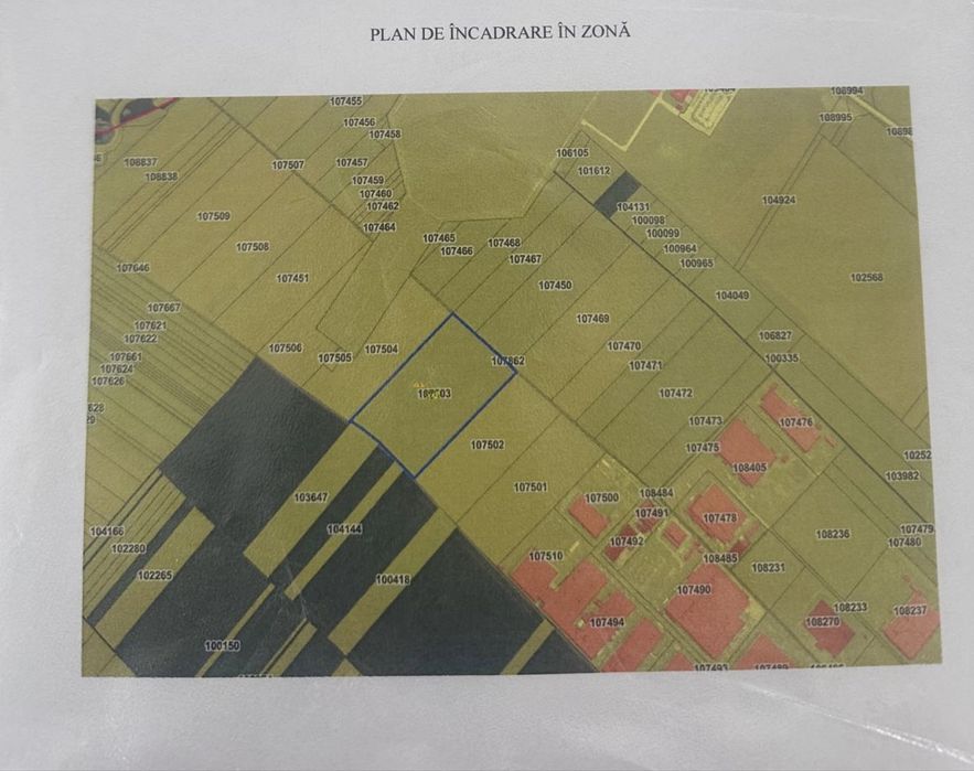 Teren 69.000 mp (6,9 ha) - oportunitate de investiție în zona Aeroportului Internațional Brașov–Ghimbav