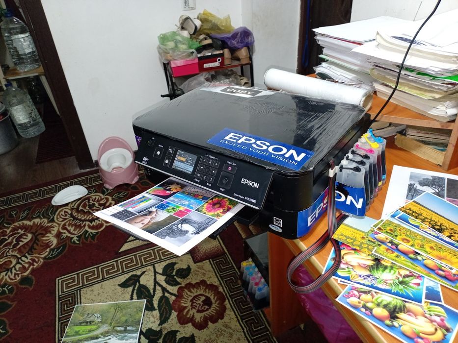 Epson 535 WI Fi bor.KOPY_SKAN_PRINT_6 rangli dyuzi100% idialni holatda
