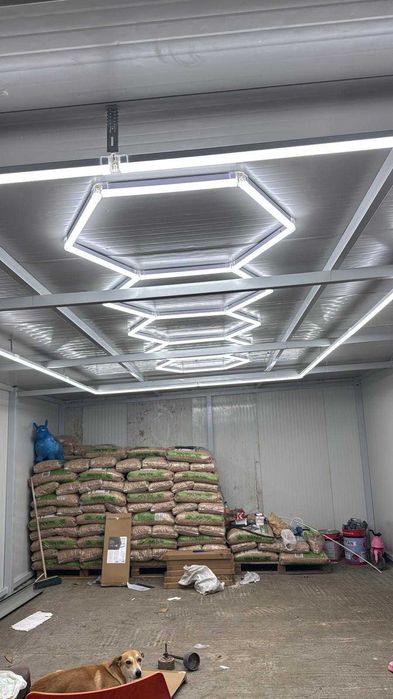 Tavane luminoase led Honeycomb rece/neutru- 1 hexagon