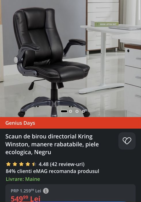 Scaun de birou KRING