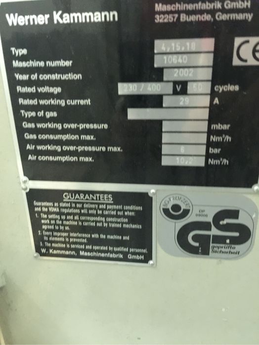 Принтеркамън германия 4/0 цвята