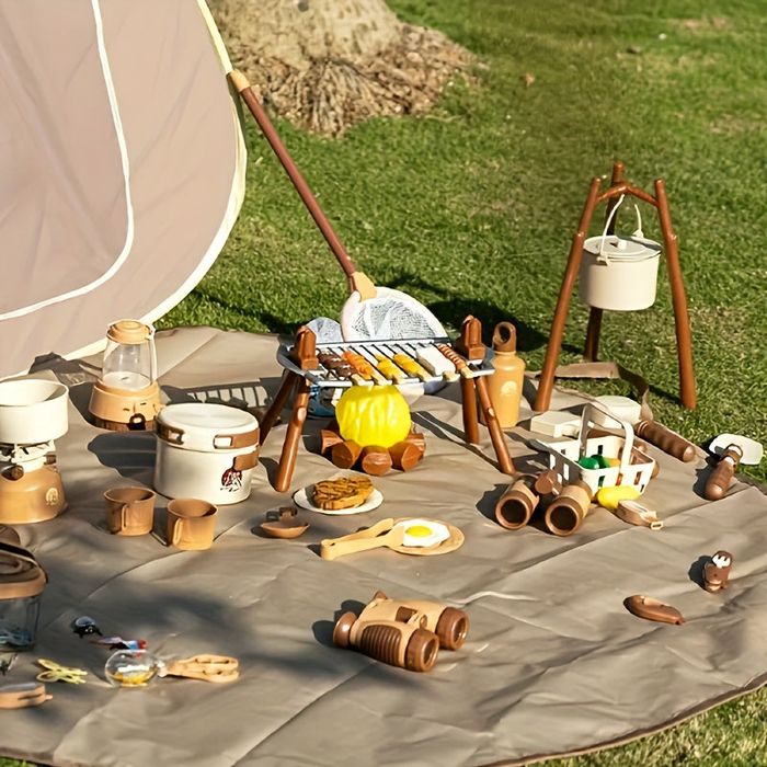 Детска палатка и къмпинг комплект