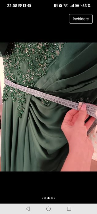 Rochie eleganta verde
