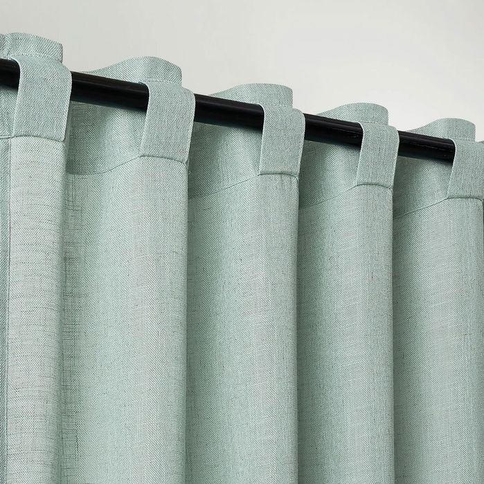 Set 2 Perdele Voal Aspect In Turcoaz 225x140 Semiopace*