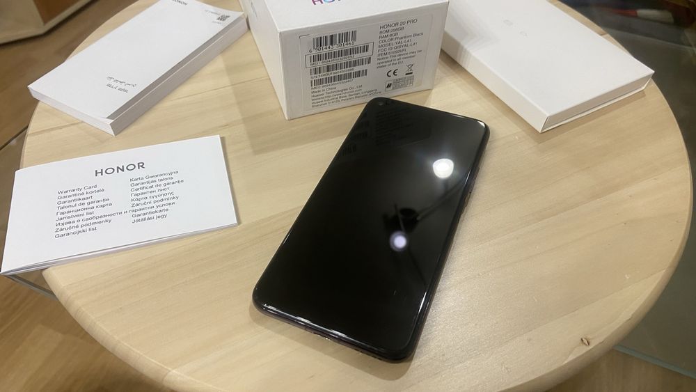 Honor 20 Pro 256gb Phantom black