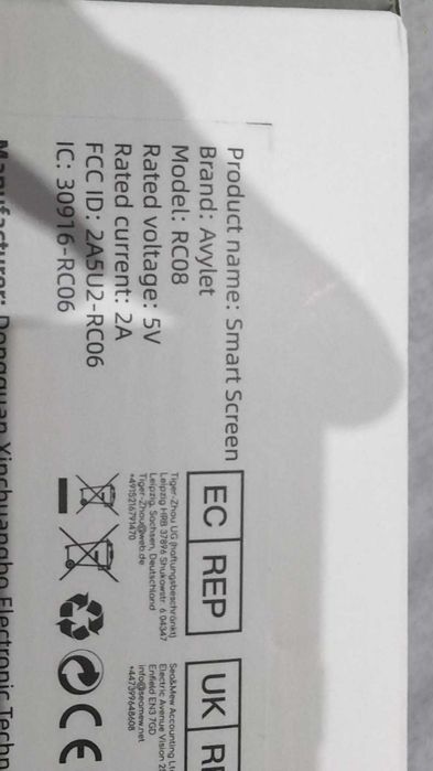 Multimedia player auto Avylet RC08 cu ecran Carplay wireless de 9 inch