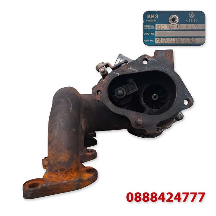 Турбина/Турбо - Audi/Volkswagen/Seat/Skoda - 1.4 TFSI/1.4 TSI (2006 г.+) 03C145702B KK3