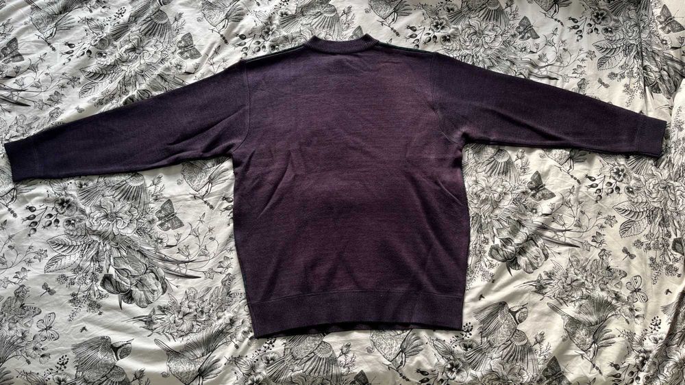 Елегантна мъжка блуза с десен (чисто нова)