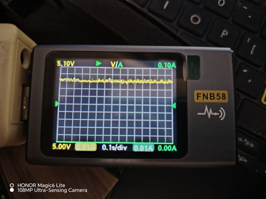 Tester USB FNIRSI FNB58, nou