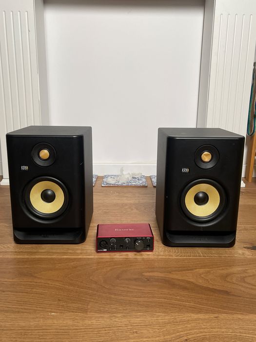 Set 2 KRK Rokit 5 Gen 5 Studio Monitors