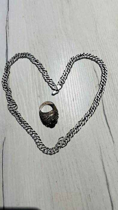 Узук цепочка серебряная