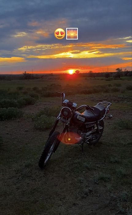 Honda 125cc на ходу