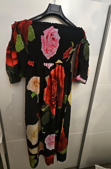 Rochie lunga trandafiri