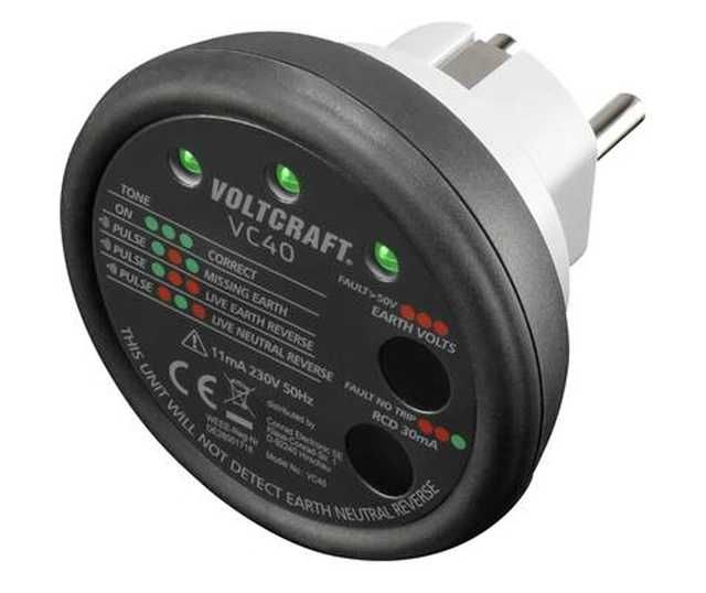 Тестер за конектори VOLTCRAFT VC40