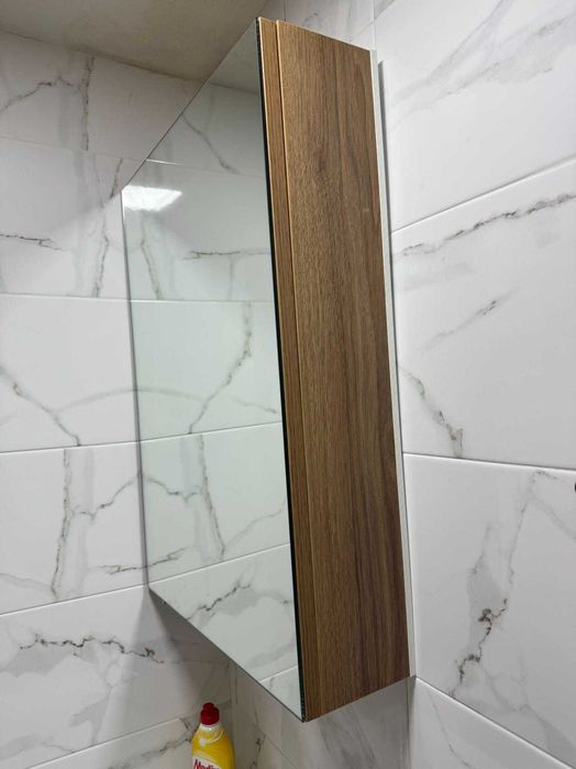 Комплект Шкаф Огледало за баня тоалетна 60см