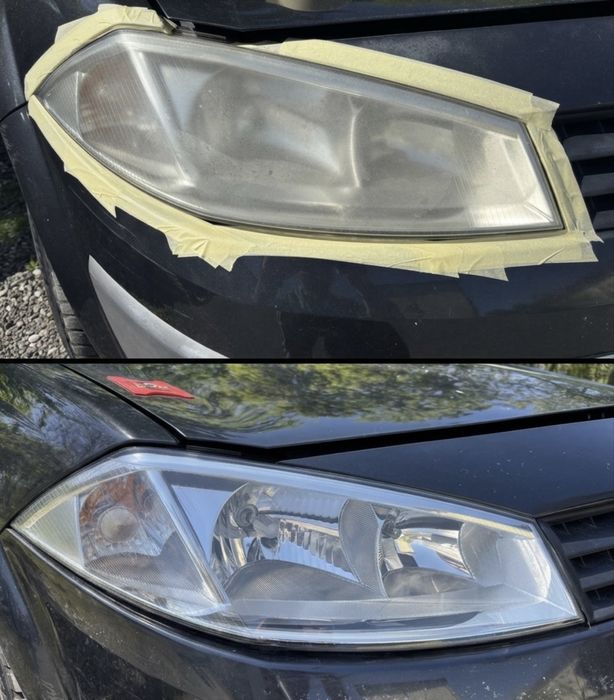 Polish faruri folie PPF faruri Reconditionare cu Polimer