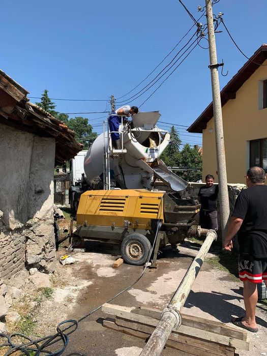 Продавам Стационарна бетон помпа TURBOSOL 25000 евро