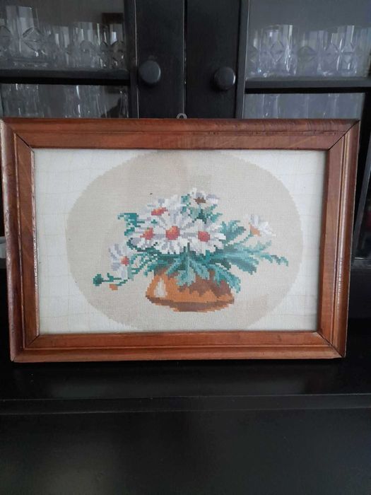 Ръчно ушити гоблени Маргарити и Зимна приказка