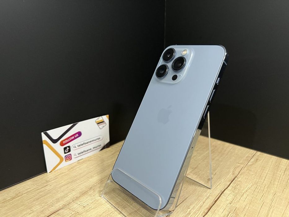 iPhone 13 Pro 256Gb Sierra Blue Second-Hand Foarte Bun 3 ani garanție,