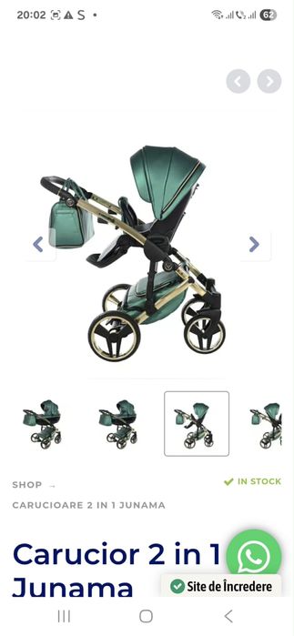 Caruț junama 2 in 1