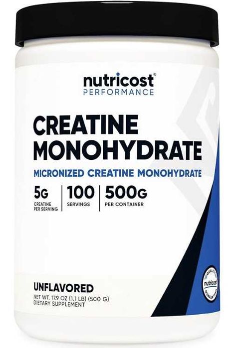 Креатин моногидрат (куплен в США на сайте Amozon)