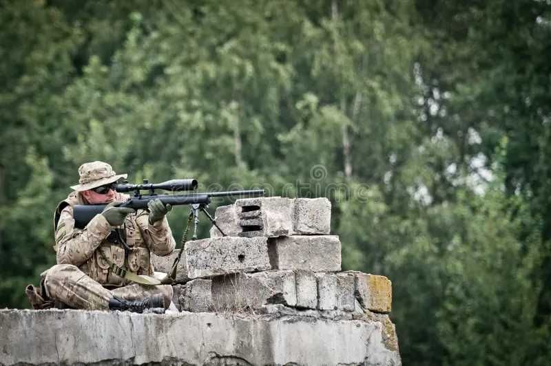 Pusca(Foarte Mare,Grea,LUNGA) Sniper Din Metal+Luneta,Airsoftco2 ARC